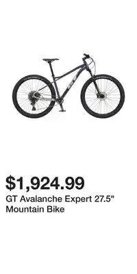 Sport Chek GT Avalanche Expert 27.5 Mountain Bike offer