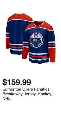 Sport Chek Edmonton Oilers Fanatics Breakaway Jersey, Hockey, NHL offer