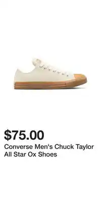 Sport Chek Converse Men's Chuck Taylor All Star Ox Shoes offer