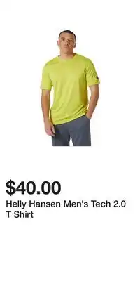 Sport Chek Helly Hansen Men's Tech 2.0 T Shirt offer
