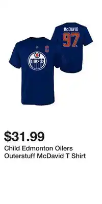 Sport Chek Child Edmonton Oilers Outerstuff McDavid T Shirt offer