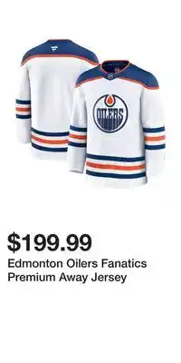 Sport Chek Edmonton Oilers Fanatics Premium Away Jersey offer