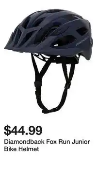 Sport Chek Diamondback Fox Run Junior Bike Helmet offer