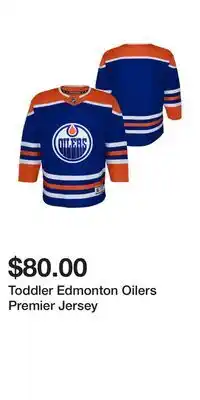 Sport Chek Toddler Edmonton Oilers Premier Jersey offer