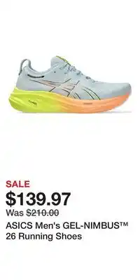 Sport Chek ASICS Men's GEL-NIMBUS 26 Running Shoes offer