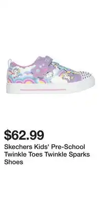 Sport Chek Skechers Kids' Pre-School Twinkle Toes Twinkle Sparks Shoes offer