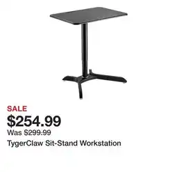 TSC Stores TygerClaw Sit-Stand Workstation offer