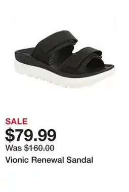 TSC Stores Vionic Renewal Sandal offer