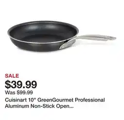 TSC Stores Cuisinart 10 GreenGourmet Professional Aluminum Non-Stick Open Skillet offer