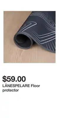 IKEA LÅNESPELARE Floor protector offer