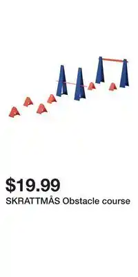 IKEA SKRATTMÅS Obstacle course offer