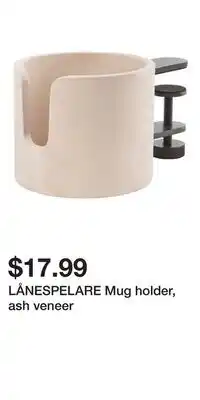 IKEA LÅNESPELARE Mug holder, ash veneer offer