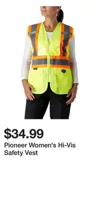 Mark's Pioneer Women's Hi-Vis Safety Vest offer