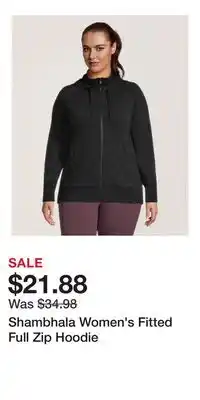 Mark's Shambhala Women's Fitted Full Zip Hoodie offer