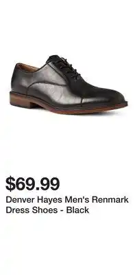 Mark's Denver Hayes Men's Renmark Dress Shoes - Black offer