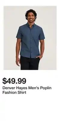 Mark's Denver Hayes Men's Poplin Fashion Shirt offer