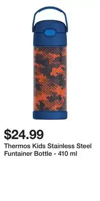 Mark's Thermos Kids Stainless Steel Funtainer Bottle - 410 ml offer