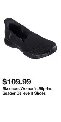 Mark's Skechers Women's Slip-ins Seager Believe It Shoes offer