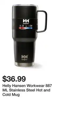 Mark's Helly Hansen Workwear 887 ML Stainless Steel Hot and Cold Mug offer