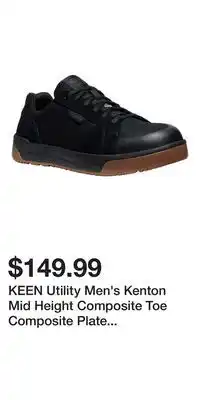 Mark's KEEN Utility Men's Kenton Mid Height Composite Toe Composite Plate Work Sneaker offer