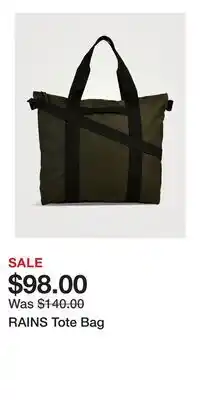 Holt Renfrew RAINS Tote Bag offer