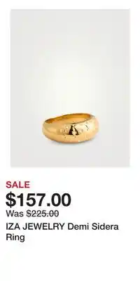 Holt Renfrew IZA JEWELRY Demi Sidera Ring offer
