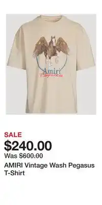 Holt Renfrew AMIRI Vintage Wash Pegasus T-Shirt offer