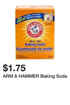 Dollarama ARM & HAMMER Baking Soda offer