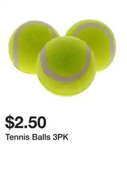 Dollarama Tennis Balls 3PK offer