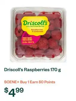 Voilà Driscoll's Raspberries 170 g offer