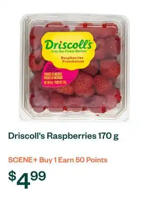 Voilà Driscoll's Raspberries 170 g offer