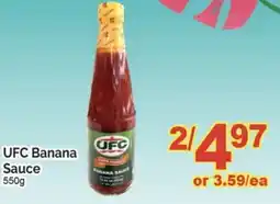 T&T Supermarket UFC Banana Sauce offer