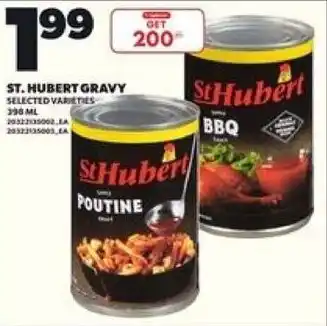 Loblaws St. Hubert gravy offer