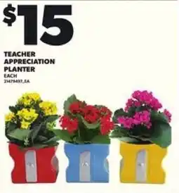 Loblaws Teacher appreciation planter offer