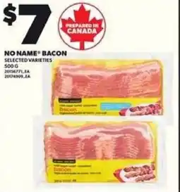 Loblaws No name bacon offer