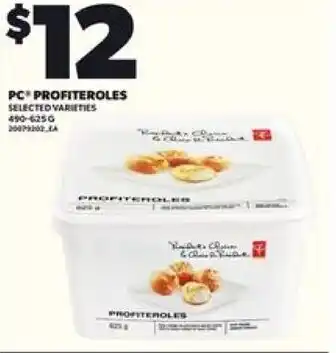 Loblaws Pc profiteroles offer
