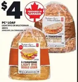 Loblaws PC loaf offer