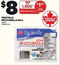 Loblaws Trestelle mozzarella ball offer