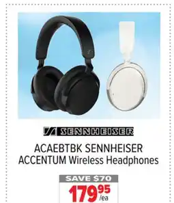 2001 Audio Video SENNHEISER ACCENTUM Wireless Headphones offer