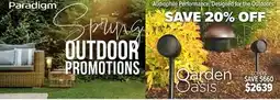 2001 Audio Video Paradigm Audiophile Performance: Designed for the Outdoors offer
