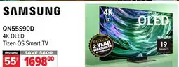 2001 Audio Video SAMSUNG 55 4K OLED Tizen OS Smart TV offer