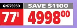 2001 Audio Video SAMSUNG 77 OLED 4K TIZEN OS SMART TV offer