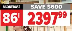 2001 Audio Video LG 86 QNED TV offer