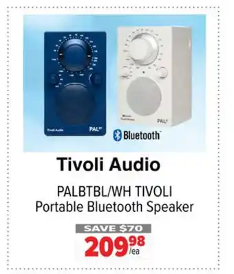 2001 Audio Video TIVOLI Portable Bluetooth Speaker offer