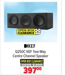 2001 Audio Video KEF Two-Way Centre Channel Speaker offer