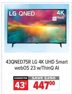 2001 Audio Video LG 4K UHD Smart webOS 23 w/ThinQ AI offer