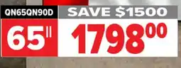 2001 Audio Video 65 QLED 4K NEO TV offer