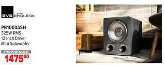2001 Audio Video SVS 325W RMS 12 Inch Driver Mini Subwoofer offer