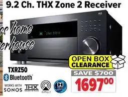 2001 Audio Video ONKYO 9.2 Ch. THX Zone 2 Receiver offer