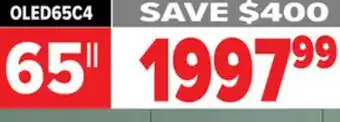 2001 Audio Video LG 65 OLED evo offer